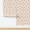 Neutral Crab Beige Blush Pink Coastal Nautical Calm Serene Minimal Simple Beach Ocean Seaside Custom Removable Wallpaper by Spoonflower Peel & Stick Wallpaper 2FT Wide